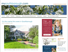 Tablet Screenshot of mysouthborough.com